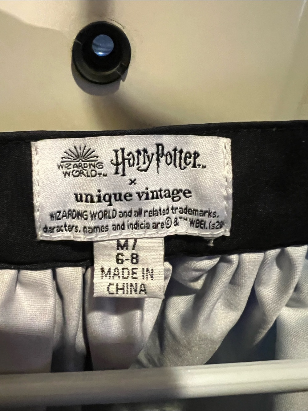 Unique Vintage Harry Potter Hogwarts Castle Skirt